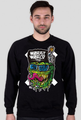 Worst World HIPSTERKILLA bluza męska