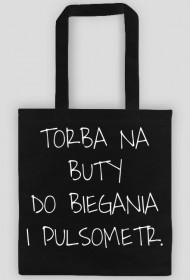 Torba na buty do biegania i pulsometr