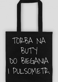 Torba na buty do biegania i pulsometr