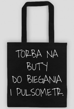 Torba na buty do biegania i pulsometr