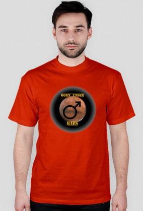 Koszulka BORN UNDER Mars