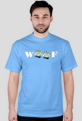 WOOF Jasny napis