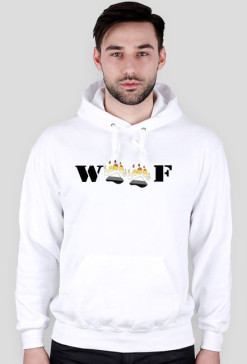 WOOF Ciemny Napis
