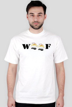 WOOF Ciemny Napis