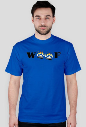 WOOF Ciemny Napis