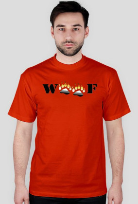 WOOF Ciemny Napis
