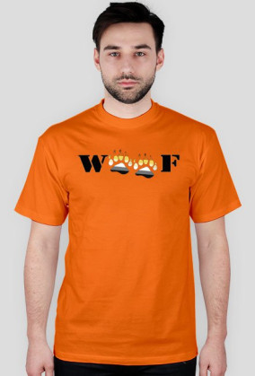 WOOF Ciemny Napis