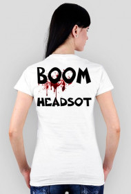 Boom Headshot (Damska Biała)