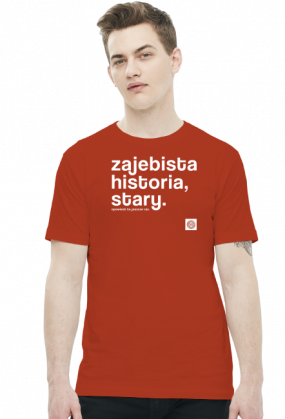 Zajebista historia stary (cool story bro) by Szymy.pl - męska ciemna