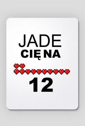 jade cie na 12 - podkładka