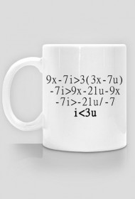Matematyczne "i love u"
