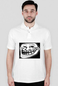 Polo białe trollface