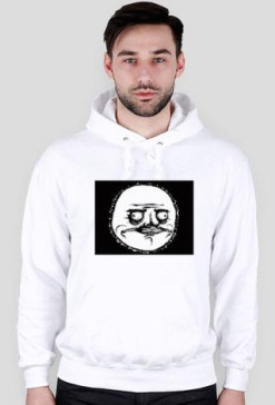 Bluza biała z nadrukiem me gusta