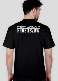 STREET WORKOUT - Hrubieszow (czarna, napis na plecach, logo na przodzie)