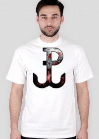 T-shirt "Polska Walczaca" / wzor brzuch / LOCAL PATRIOT * / BIALA