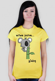 Witam jestem... głodny (koala) damskie