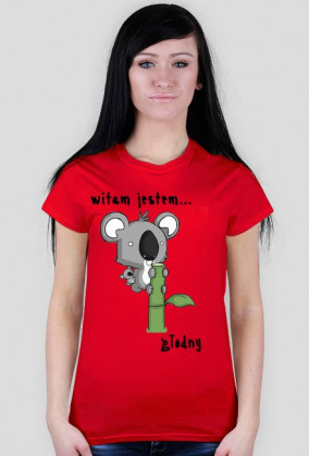 Witam jestem... głodny (koala) damskie