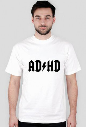 koszulka ADHD biała