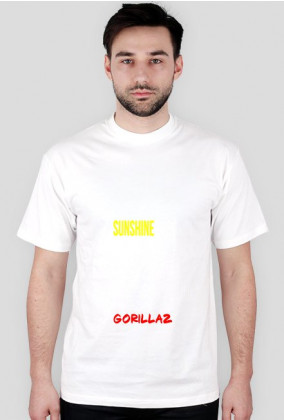 Koszulka Gorillaz, cytat.
