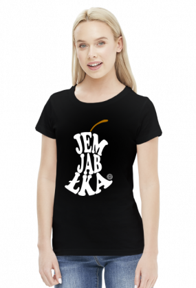 Jem jabłka (#jedzjablka, #jedz jabłka) by Szymy.pl - damska
