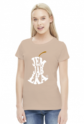 Jem jabłka (#jedzjablka, #jedz jabłka) by Szymy.pl - damska