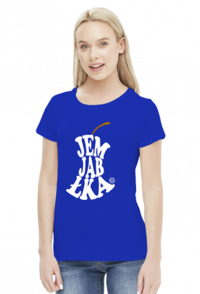 Jem jabłka (#jedzjablka, #jedz jabłka) by Szymy.pl - damska