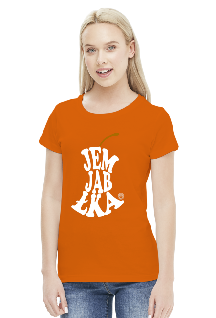 Jem jabłka (#jedzjablka, #jedz jabłka) by Szymy.pl - damska