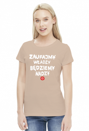 Zaufajmy władzy będziemy nadzy (by Szymy.pl) - ciemna damska