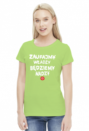 Zaufajmy władzy będziemy nadzy (by Szymy.pl) - ciemna damska