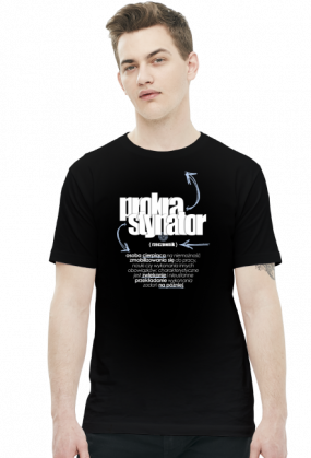 Prokrastynator (prokrastynacja, definicja) by Szymy.pl - męska