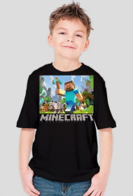 Koszulka chłopięca Minecraft