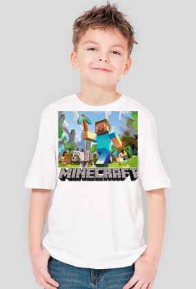 Koszulka chłopięca Minecraft