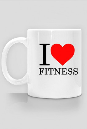 Kubek "I love fitness"