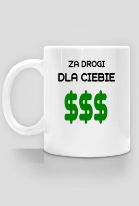 $$$ kubek biały
