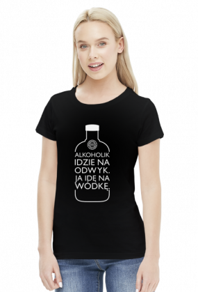 Alkoholik (wódka) by Szymy.pl - ciemna damska