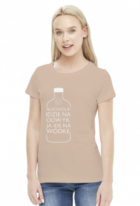 Alkoholik (wódka) by Szymy.pl - ciemna damska