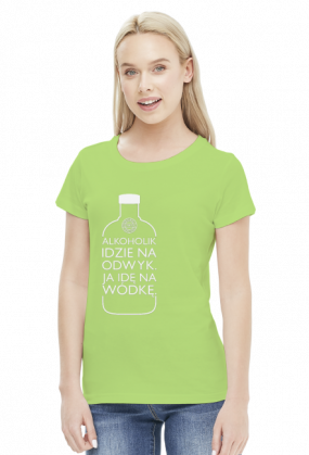 Alkoholik (wódka) by Szymy.pl - ciemna damska