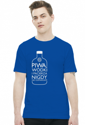 Nie odmawiam (piwo, wódka, pacierz) by Szymy.pl - ciemna męska