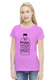 Nie odmawiam (piwo, wódka, pacierz) by Szymy.pl - jasna damska