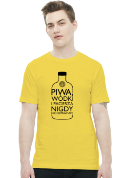 Nie odmawiam (piwo, wódka, pacierz) by Szymy.pl - jasna męska