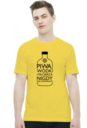 Nie odmawiam (piwo, wódka, pacierz) by Szymy.pl - jasna męska