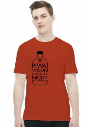 Nie odmawiam (piwo, wódka, pacierz) by Szymy.pl - jasna męska