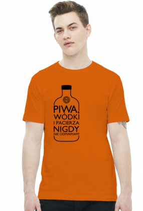 Nie odmawiam (piwo, wódka, pacierz) by Szymy.pl - jasna męska