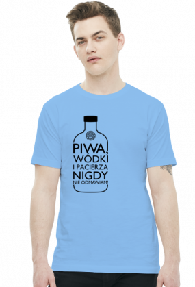 Nie odmawiam (piwo, wódka, pacierz) by Szymy.pl - jasna męska