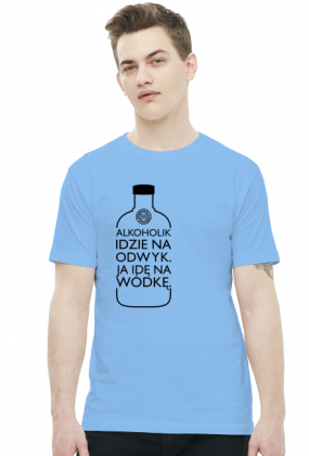 Alkoholik (wódka) by Szymy.pl - jasna męska