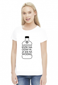 Alkoholik (wódka) by Szymy.pl - jasna damska