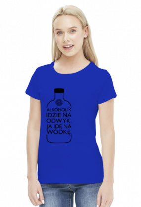 Alkoholik (wódka) by Szymy.pl - jasna damska