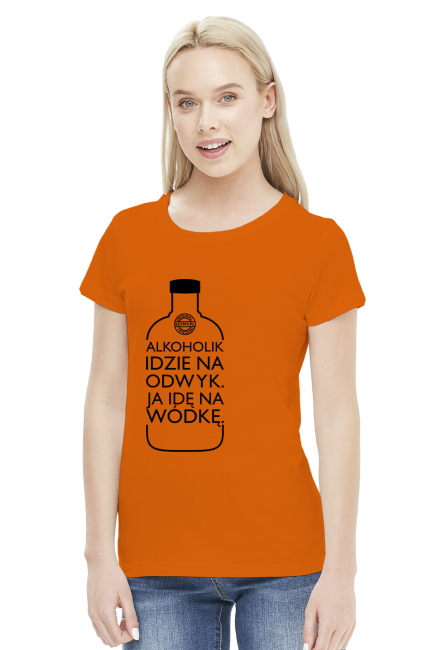 Alkoholik (wódka) by Szymy.pl - jasna damska