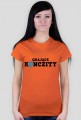 Grające Konczity - T-shirt damski CZARNY NAPIS