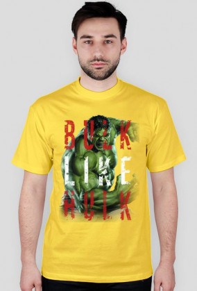 BULK LIKE HULK koszulka T-shirt na siłownie